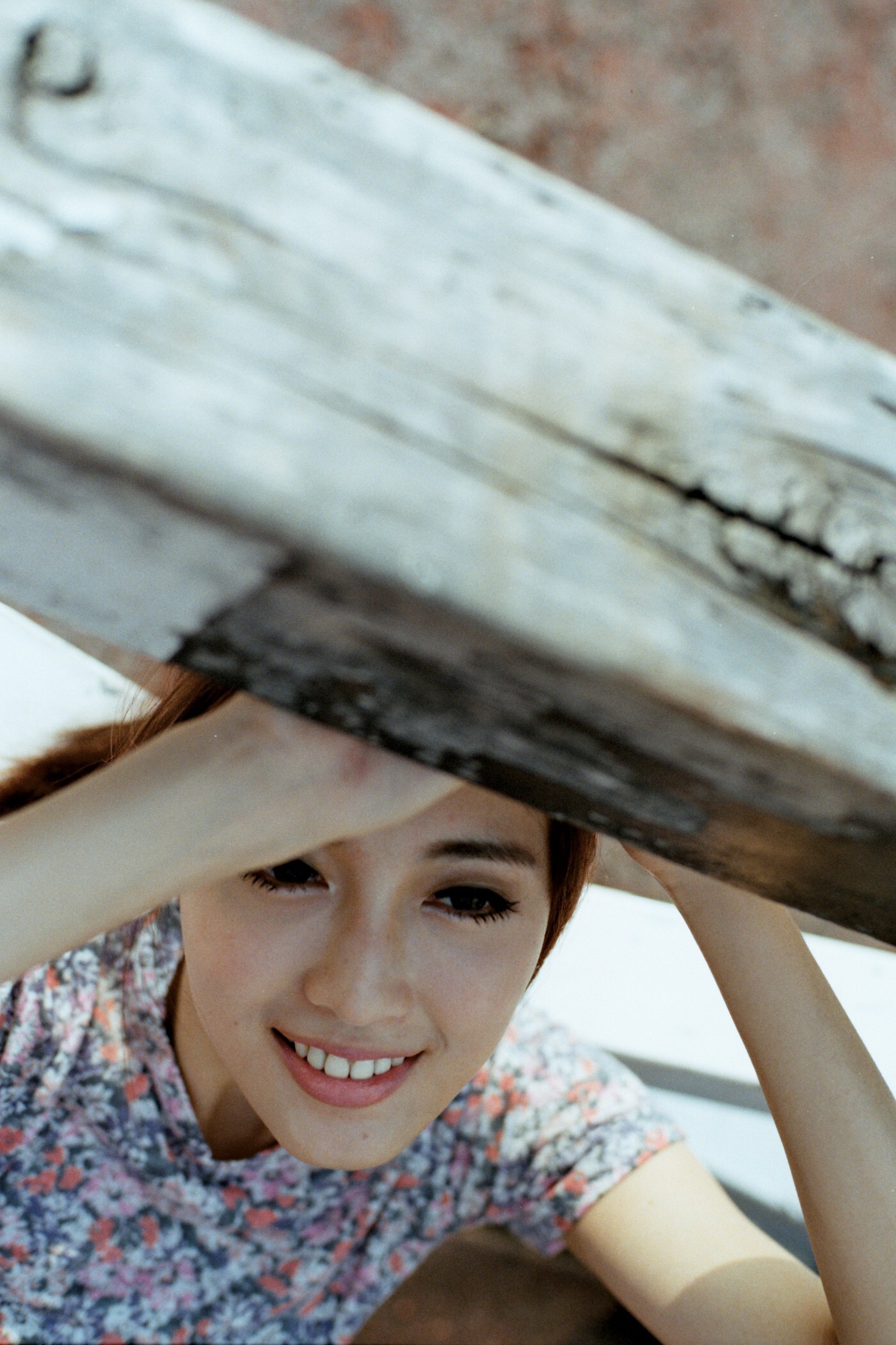 台湾清纯美女 Kila 晶晶 台大校园 底片机篇